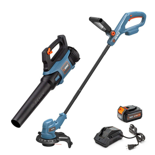 X2 20V Max* 2-Tool Cordless Combo Kit, 10" Cordless String Trimmer & Leaf Blower (4.0 Ah Battery & Charger Included)