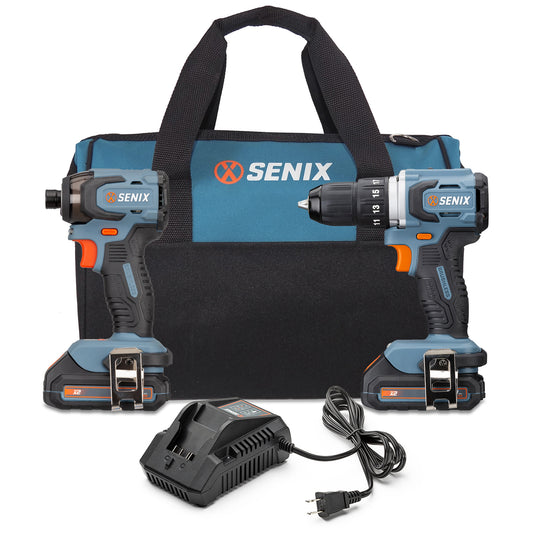 X2 20V Max* 2-Tool Cordless Combo Kit with 1/2" Cordless Drill Driver & 1/4" Cordless Impact Driver, Brushless (Battery & Charger Included)
