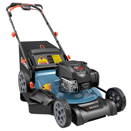 22-Inch 163cc Gas Powered Lawn Mower | Briggs & Stratton | LSSG-H2 | SENIX