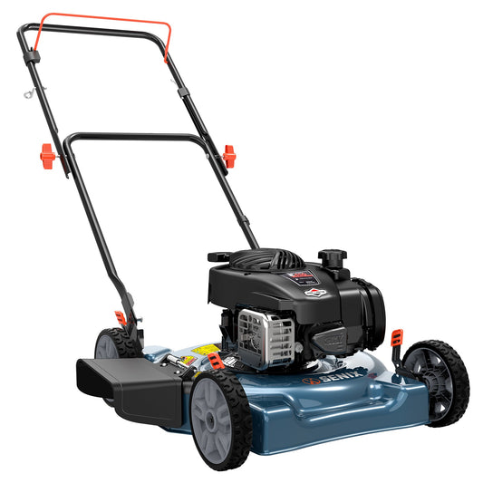 SENIX 20" 125cc 4-Cycle Briggs & Stratton Engine Gas Push Lawn Mower | Lawn Mowers | SENIX Tools