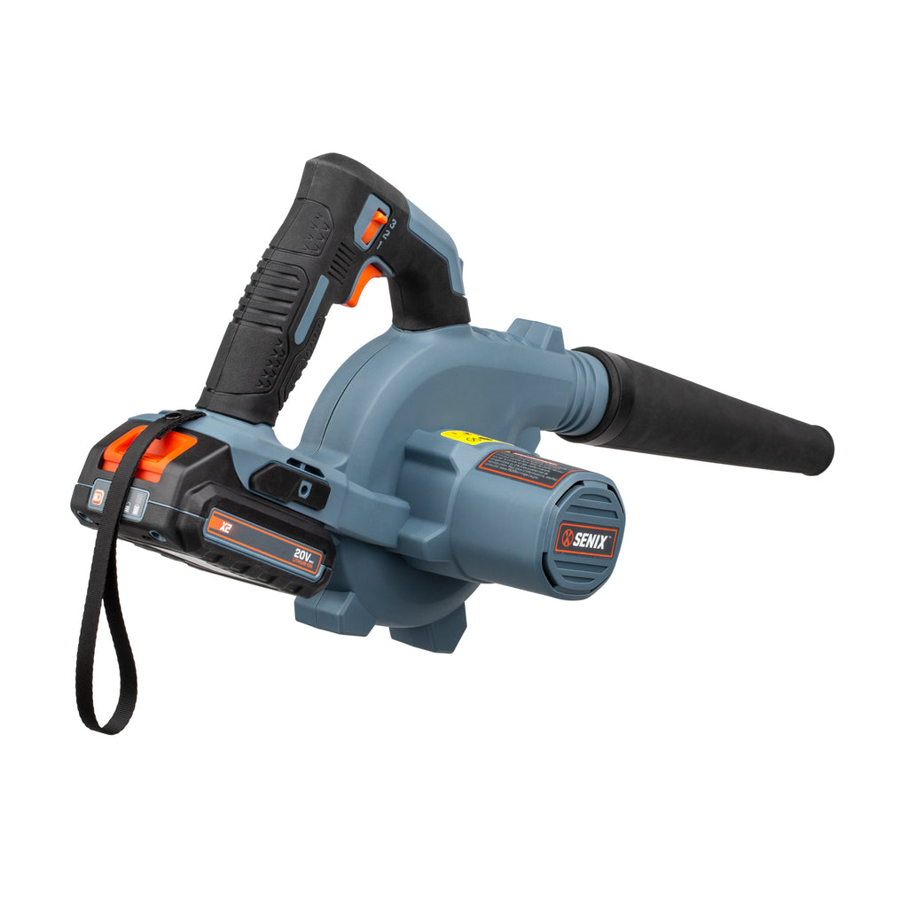 20 Volt Max* Cordless Jobsite Blower (Battery and Charger Included), BLX2-M