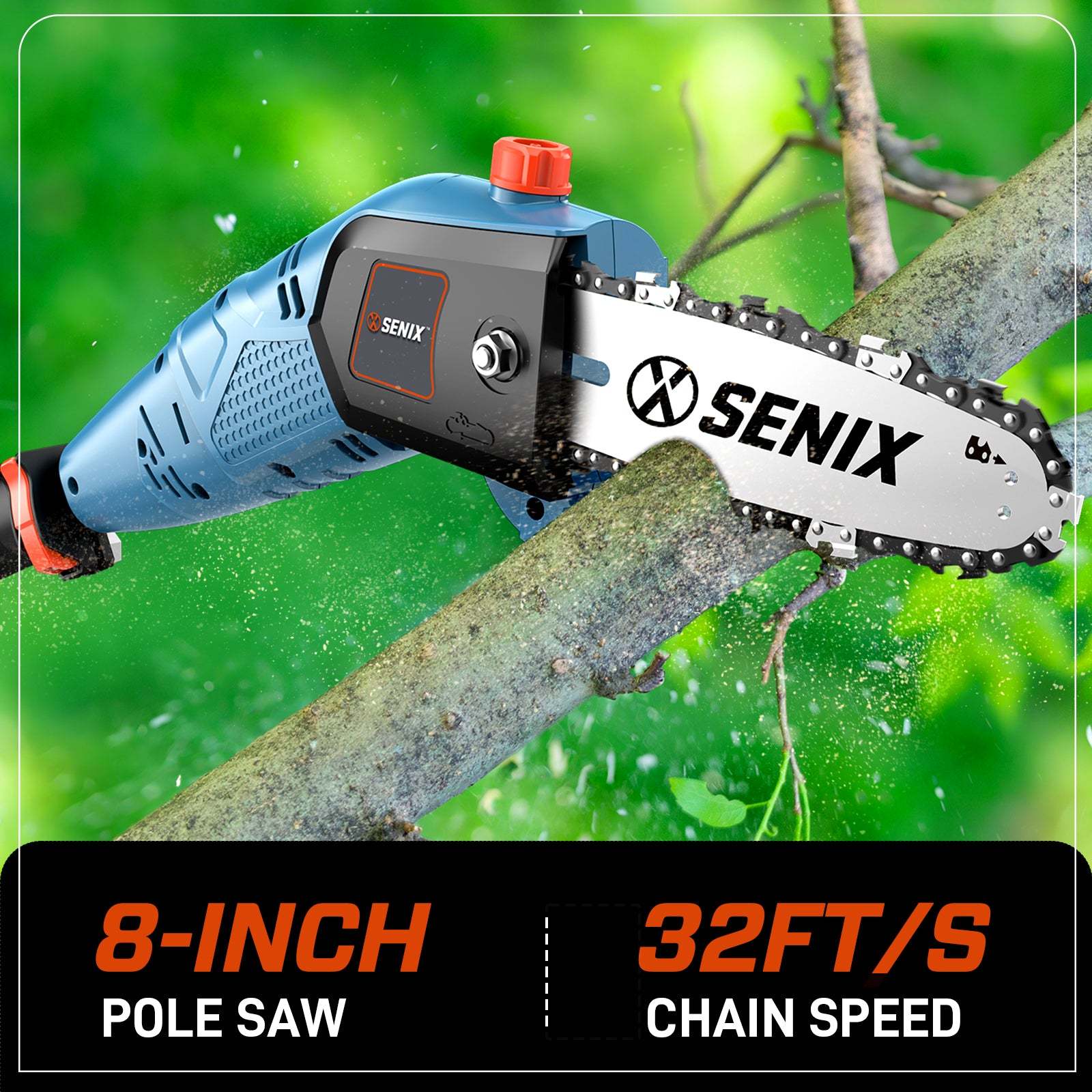 SENIX 6.5 Amp 8