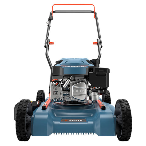 SENIX 18" 144cc 4-Cycle Gas Powered Lawn Mower with Side Discharge | Lawn Mowers | SENIX Tools