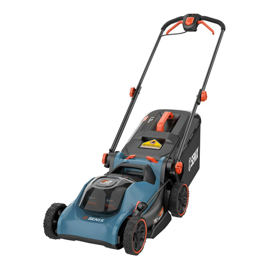 2X2 40V Max* 15" Cordless Push Lawn Mower, 2-in-1 Bagging & Mulching, Brushless (Batteries & Charger Included)