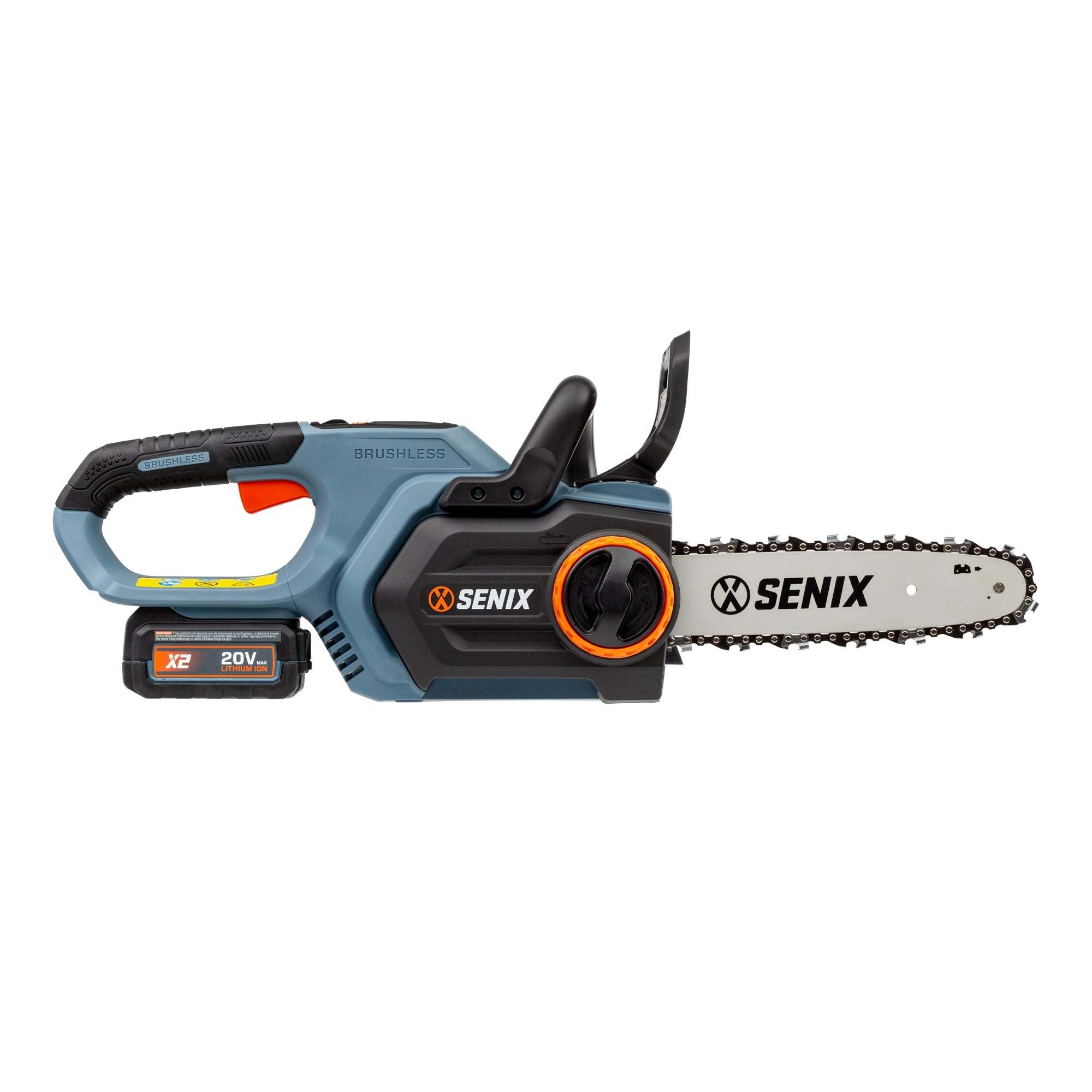 X2 20V Max Cordless Chainsaw, Brushless (Battery & Charger Included ...
