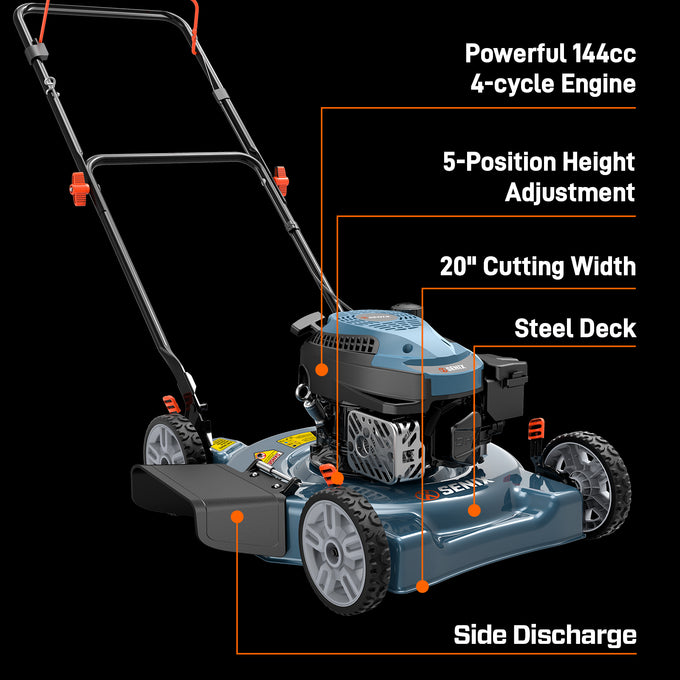 Powerful SENIX 144cc Engine