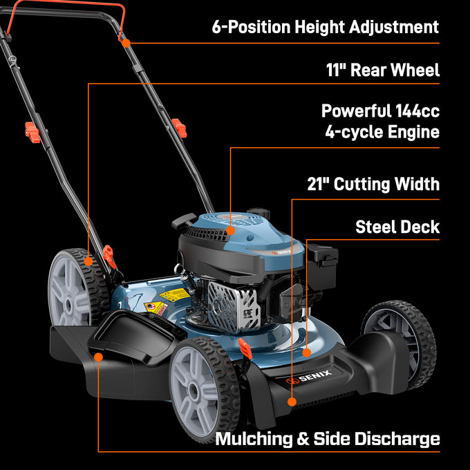 Durable 14-Gauge Steel Deck