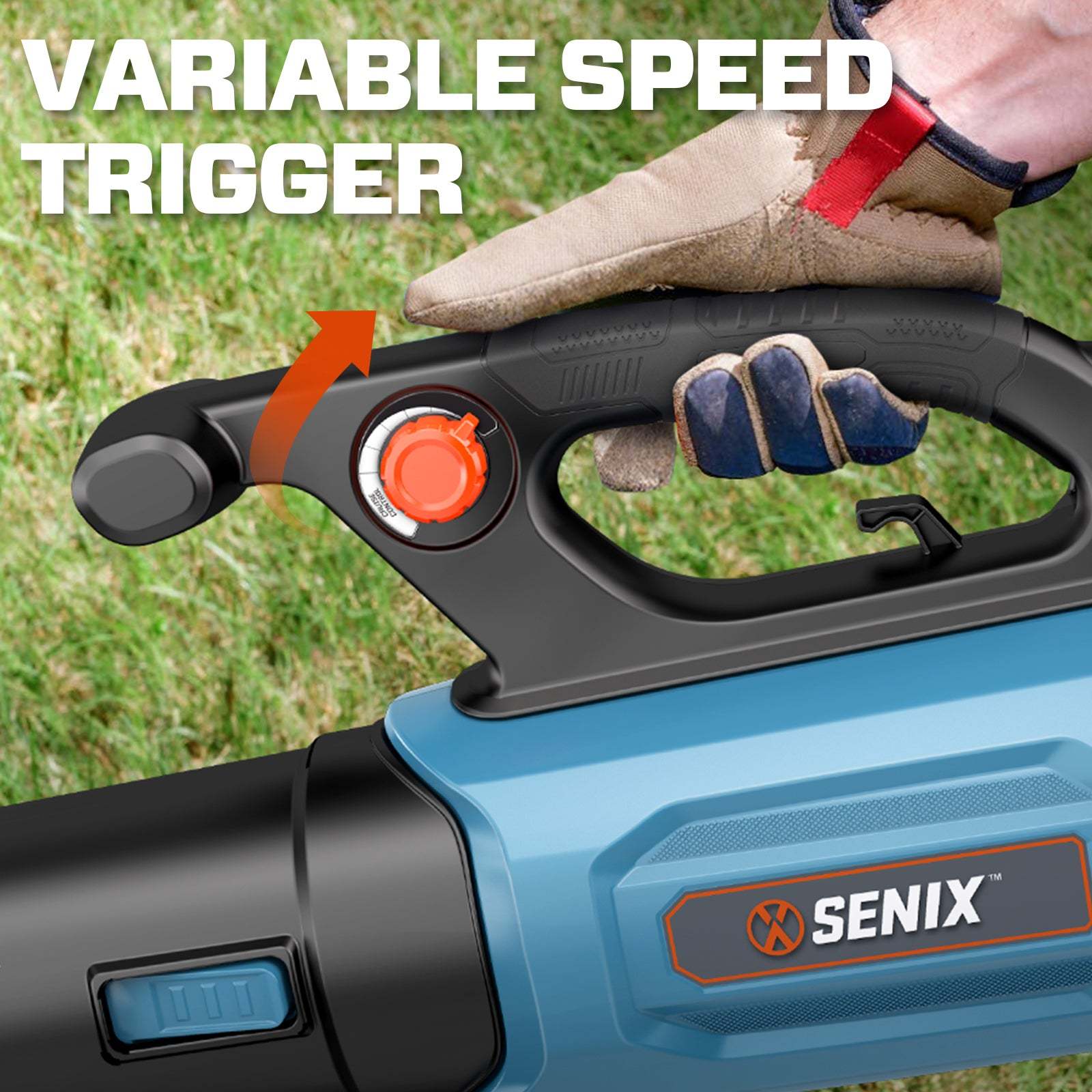 12 Amp Corded Electric Leaf Blower | Leaf Blowers | SENIX Tools