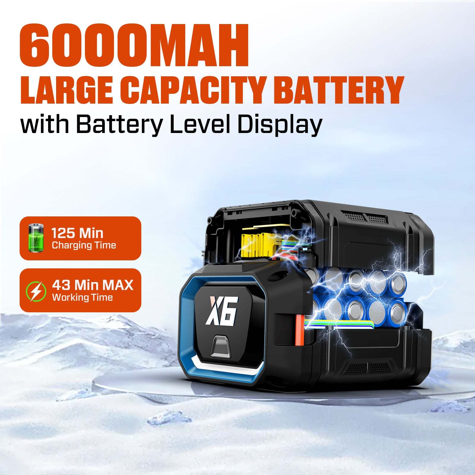 X6 60V Max 15