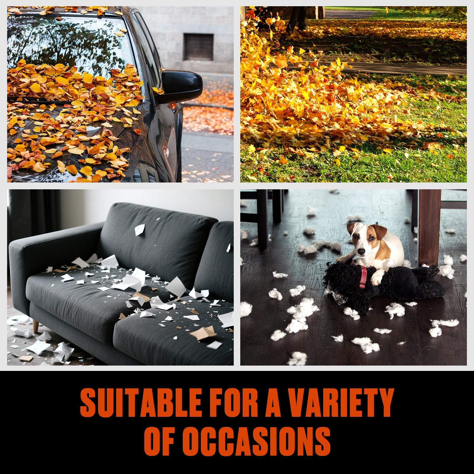 12 Amp Corded Electric 3-in-1 Leaf Blower, Vacuum, and Mulcher