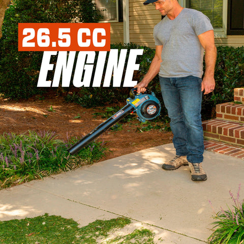4QL® 26.5cc 4-Cycle Gas Powered Handheld Leaf Blower | Leaf Blowers | SENIX Tools