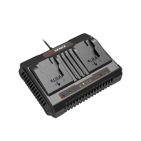 X2 20V Dual-Port Battery Charger, 6A Charger - CHDX2-M