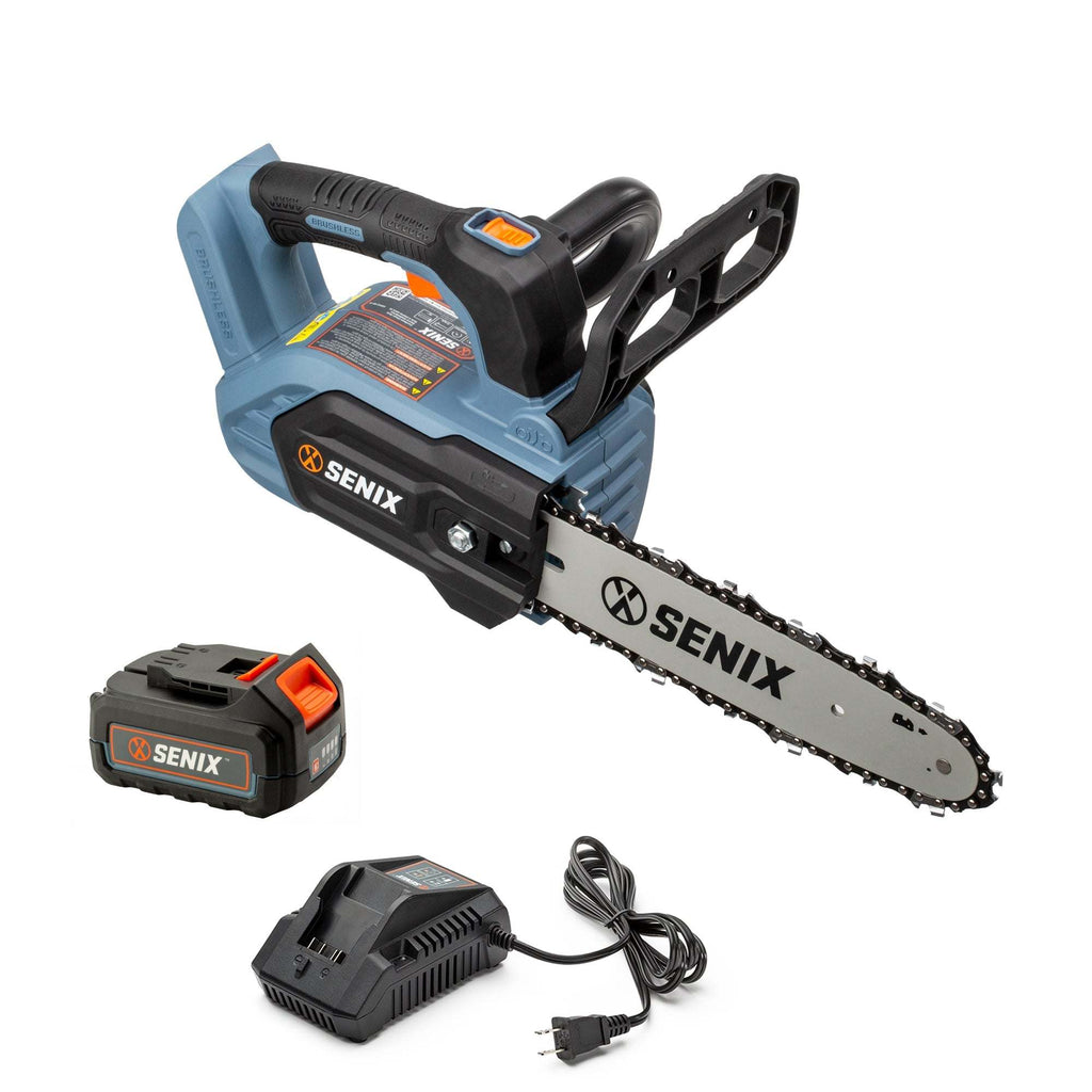 20 Volt Max* 10-Inch Cordless Top Handle Chain Saw (Battery and Charge ...