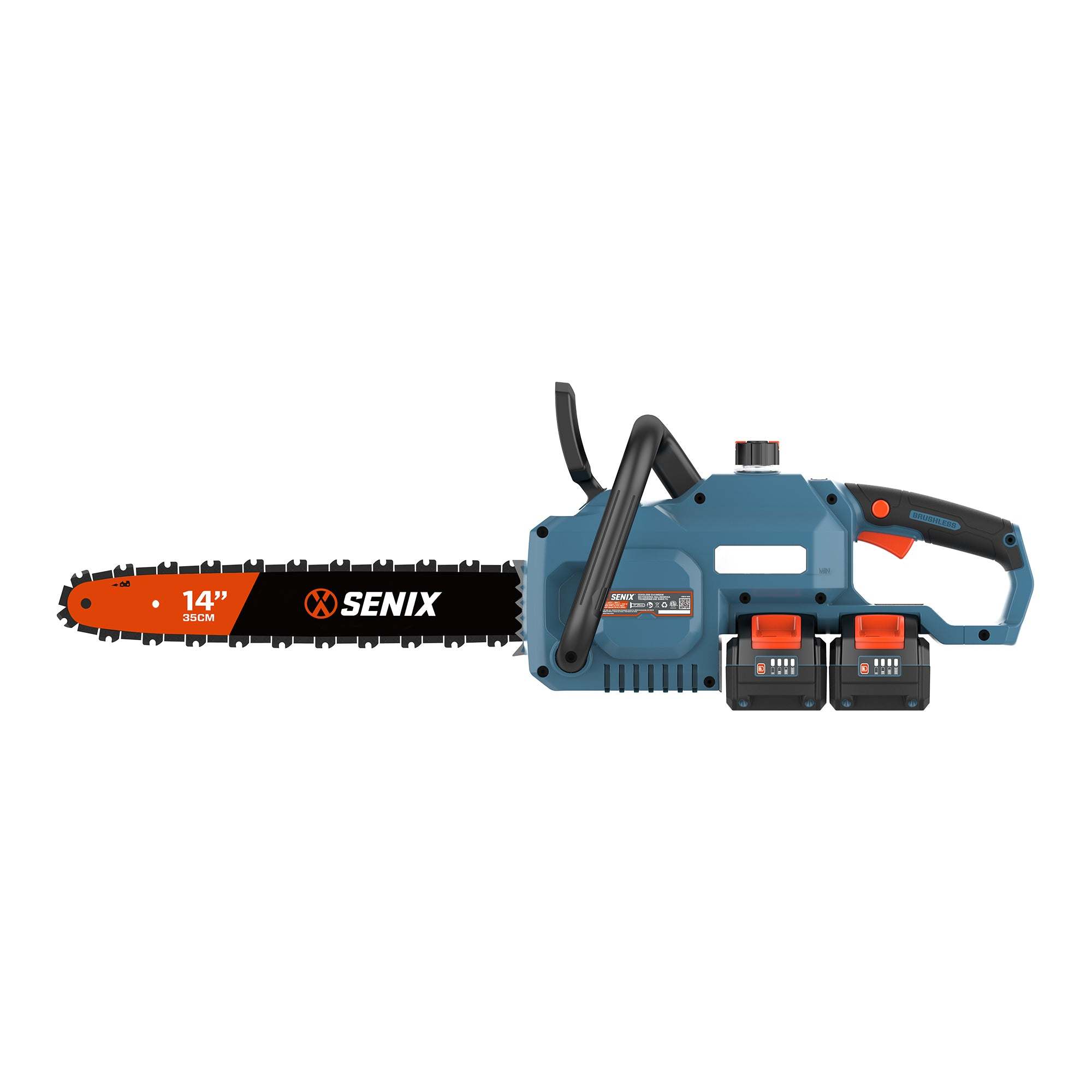 2X2 40V Max* 14-Inch Cordless Brushless Chainsaw (Battery And Charger ...
