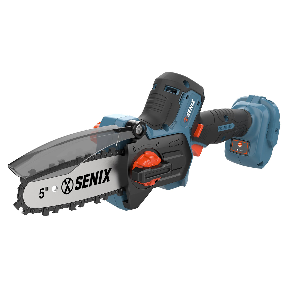 X2 20V Max 5" Cordless Mini Chainsaw, Brushless (Tool Only) | Chainsaws | SENIX Tools