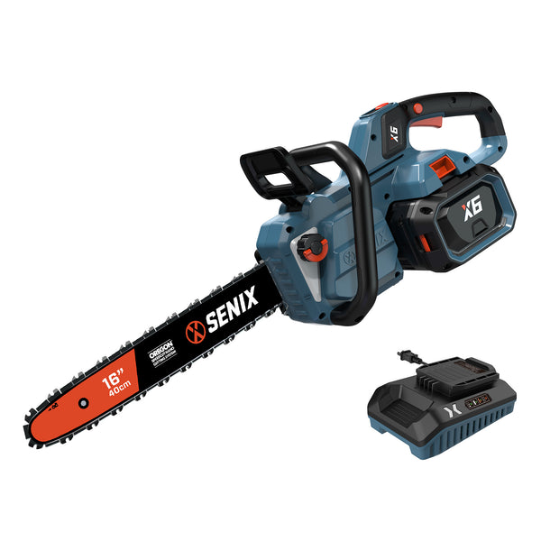 60VoltMax*16-InchCordlessBrushlessChainsaw(BatteryandChargerIncluded),CSX6-M