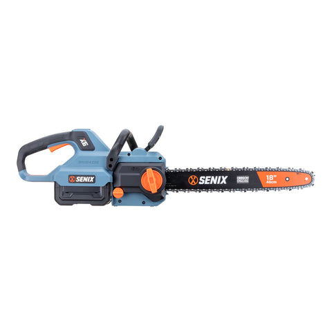 60 Volt Max* 18-Inch Cordless Brushless Chainsaw(Battery and Charger Included), CSX6-M1