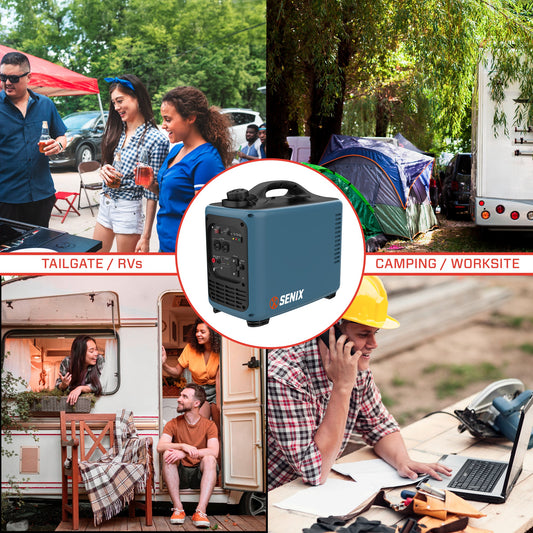 2000 Watt Gas Inverter/Generator | Portable Power | SENIX Tools