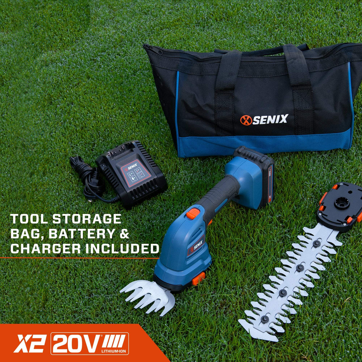 20 Volt Max* Cordless Grass Shear, Battery and Charger Included, GSX2 ...