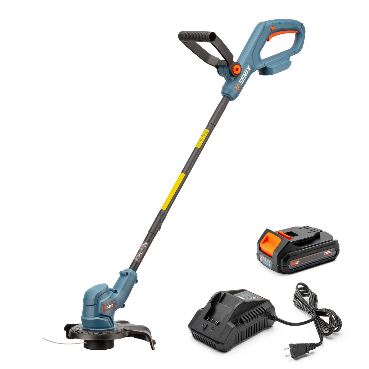 X2 20V Max 10" Cordless String Trimmer (Battery & Charger Included) | String Trimmers | SENIX Tools