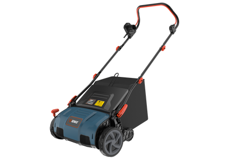 13Amp 15-Inch Corded Dethatcher and Scarifier with Bag