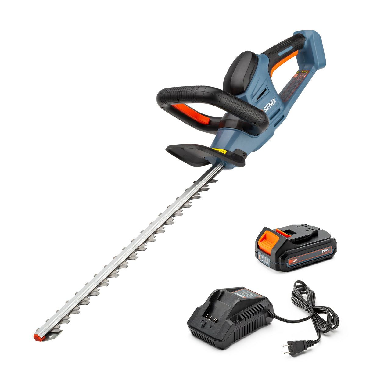 X2 20V Max 18" Cordless Hedge Trimmer (Battery & Charger Included) | Hedge Trimmers | SENIX Tools
