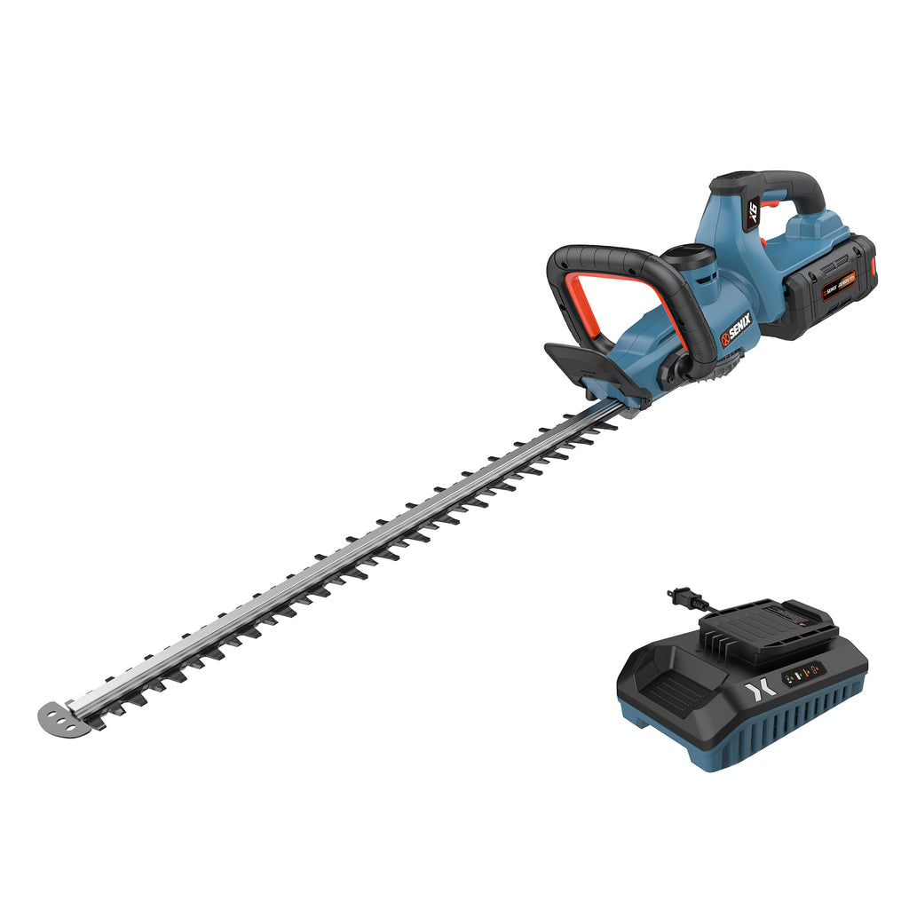 60 Volt Max* Cordless, Brushless 26-Inch Dual Action Blades Hedge Trimmer, HTX6-M1