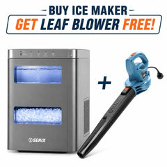 Buy SENIX Nugget Ice Maker, Get FREE Electric Leaf Blower