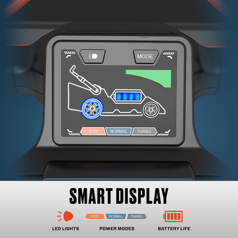 Cordless Lawn Mower | X6 60V | Smart Display | LPPX6-H | SENIX Tools