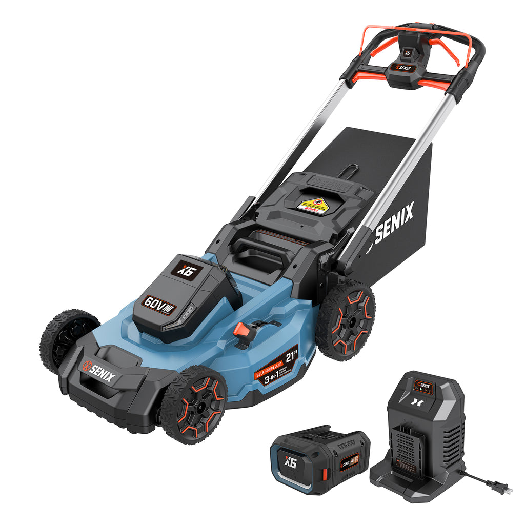 60 Volt Max* 21-Inch Cordless, Brushless Self Propelled Mower (Battery and Charger Included), LPSX6-H