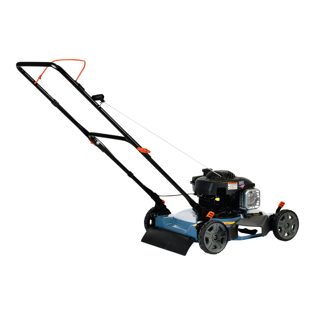 20-Inch 125 cc Gas Powered 4-Cycle Push Lawn Mower with Side Discharge, LSPG-L3