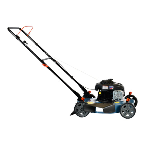 20-Inch 125 cc Gas Powered 4-Cycle Push Lawn Mower with Side Discharge, LSPG-L3