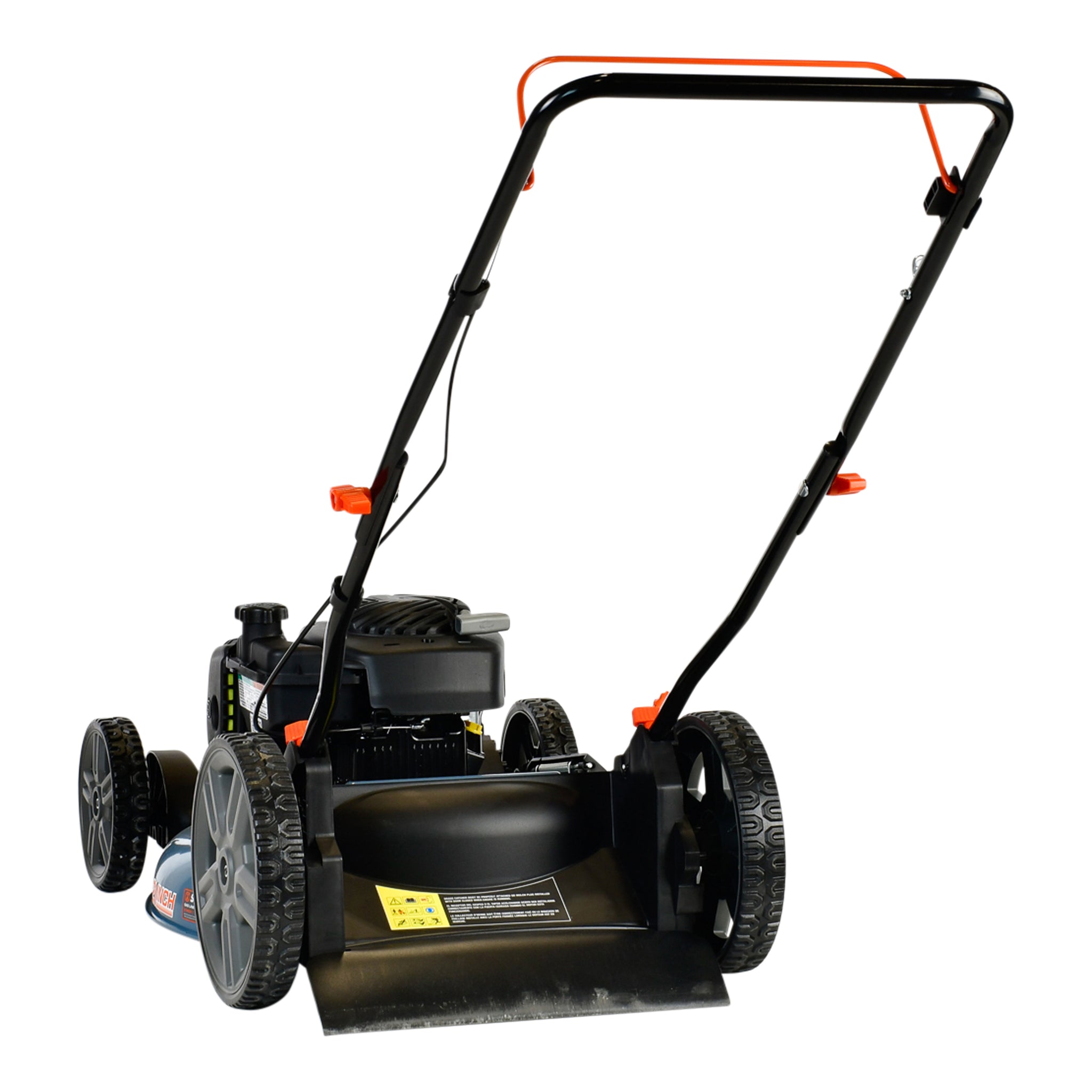 21-Inch 140cc Gas Powered 4-Cycle Push Lawn Mower, 3-In-1, Mulch, Side –  SENIX Tools