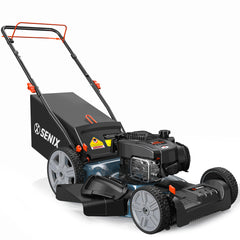 21" 140cc 4-Cycle Briggs & Stratton Gas Self-Propelled Lawn Mower with 3-in-1 Bagging, Mulching, Side Discharge