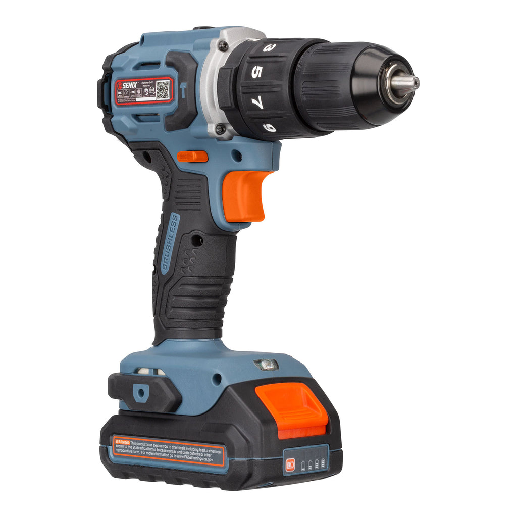 20 Volt Max* 1/2-Inch Brushless Hammer Driver (Battery and Charger Included), PDHX2-M2