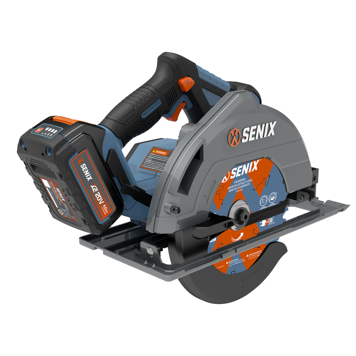 X2 20V Max* 7-1/4" Cordless Circular Saw, Brushless (Battery & Charger Included)