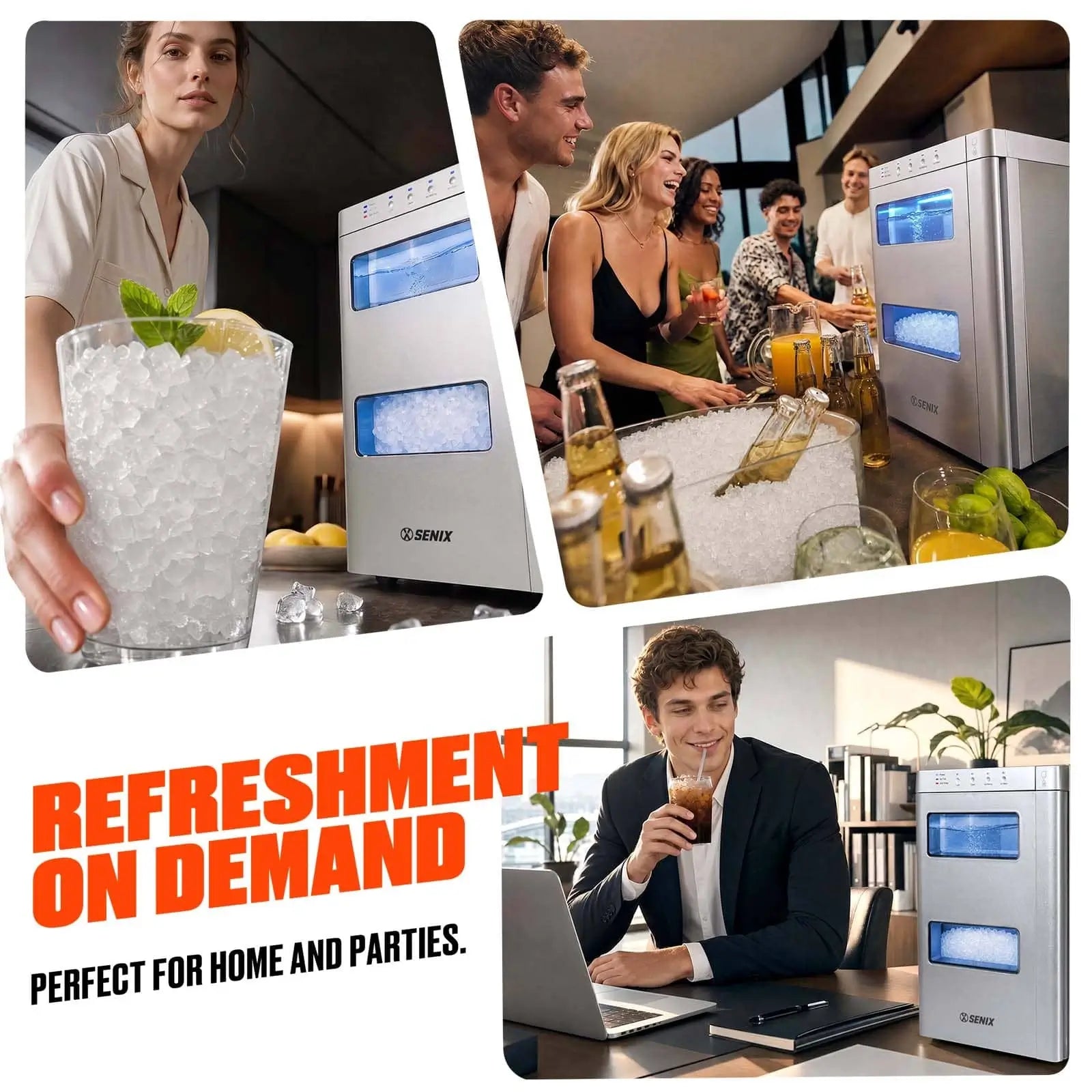 REFRESHMENT ON DEMAND FOR EVERY MOMENT