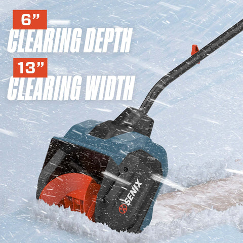 2X2 40V Max* 13" Dual Battery Cordless Snow Shovel, Brushless (Batteries & Charger Included)