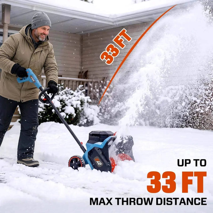 Send snow farther away from cleared areas