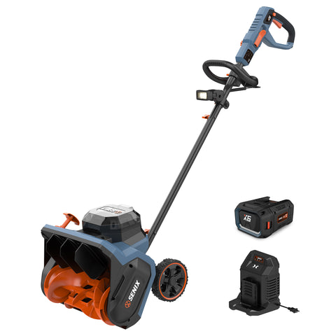 X6 60 Volt Max* 15" Brushless Cordless Snow Shovel Battery & Charger Included - STX6-M