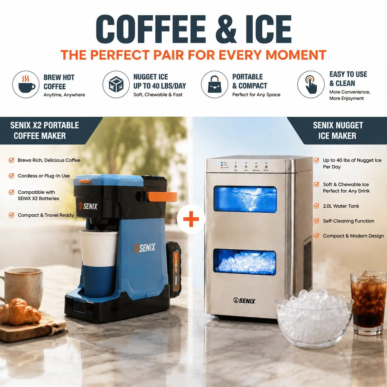 Complete Coffee & Ice Solution