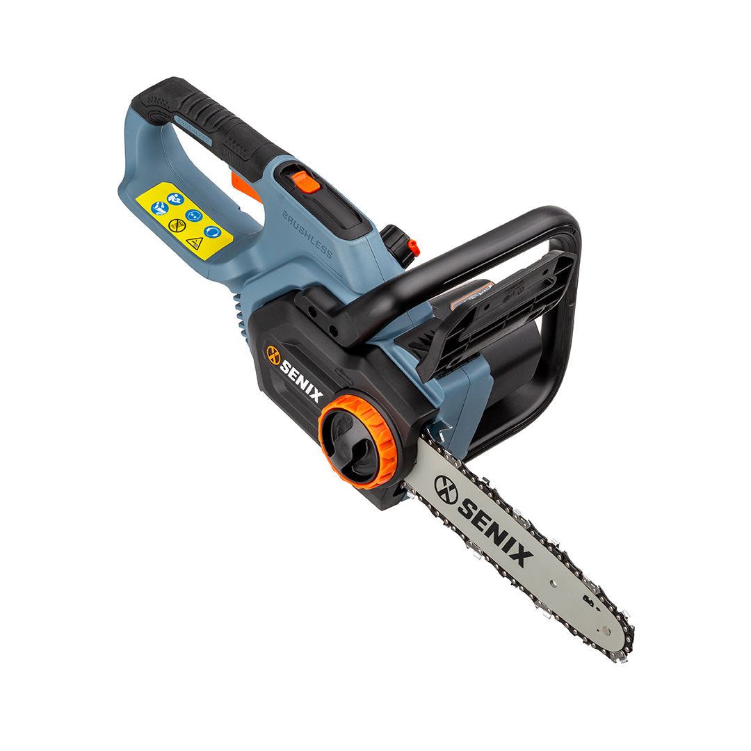 20 Volt Max* 10-Inch Cordless Chain Saw (Tool Only) CSX2-M-0 – SENIX Tools
