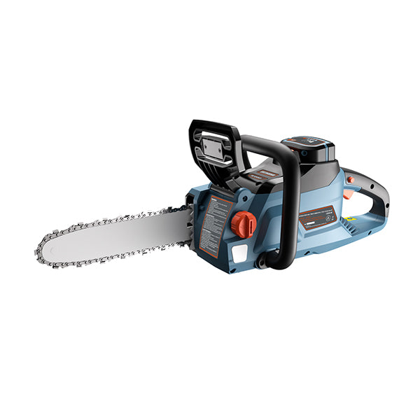 Senix 20 Volt MAX* 10-Inch Cordless Brushless Chainsaw (Battery and Charger Included), Csx2-m, Blue