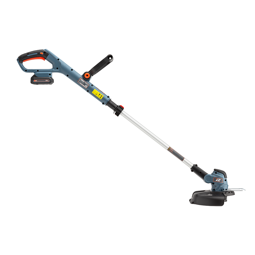 Senix 20 Volt MAX* 10-Inch Cordless String Trimmer (Battery and Charger Included), Gtx2-m, Blue