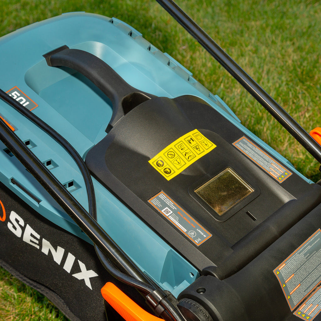58 Volt Max*  17-Inch Cordless Electric Lawn Mower, Brushless Motor (Battery and Charger Included), LPPX5-M