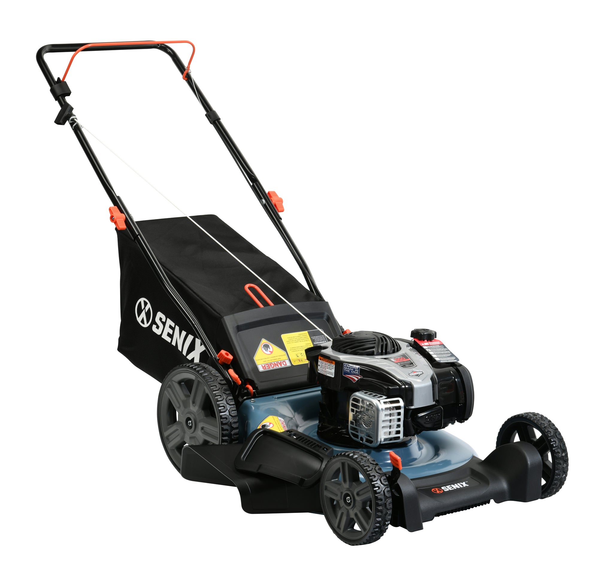  BLACK+DECKER 3-in-1 Lawn Mower, String Trimmer and