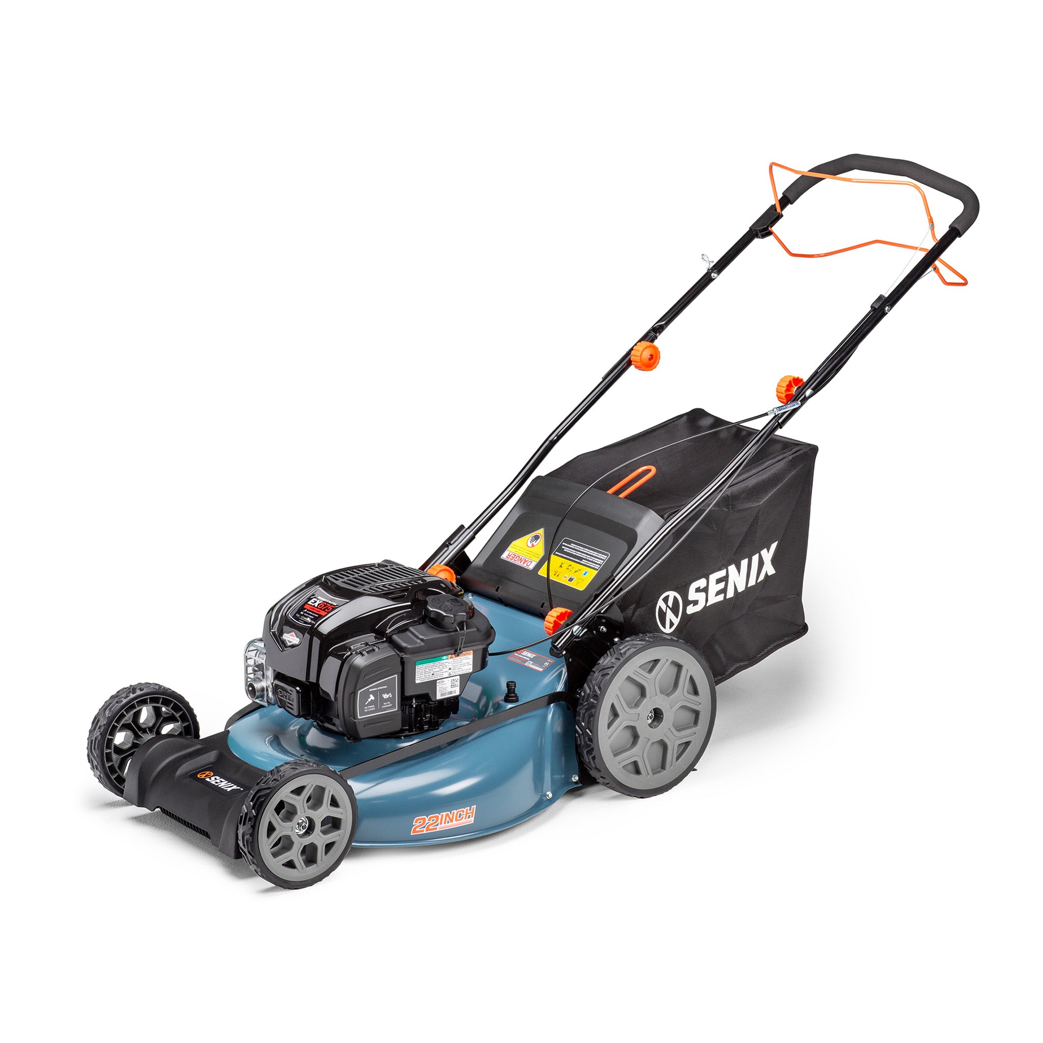 Bagless self best sale propelled lawn mower