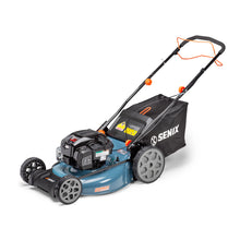 Load image into Gallery viewer, 22-Inch 163cc Gas Powered 4-Cycle Self-Propelled Lawn Mower, 3-In-1, Mulch, Side Discharge &amp; Rear Bagging, LSSG-H1