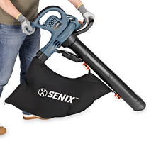 Load image into Gallery viewer, 12 Amp Corded Electric 3-in-1 Leaf Blower, Vacuum and Mulcher, BLVE12-M